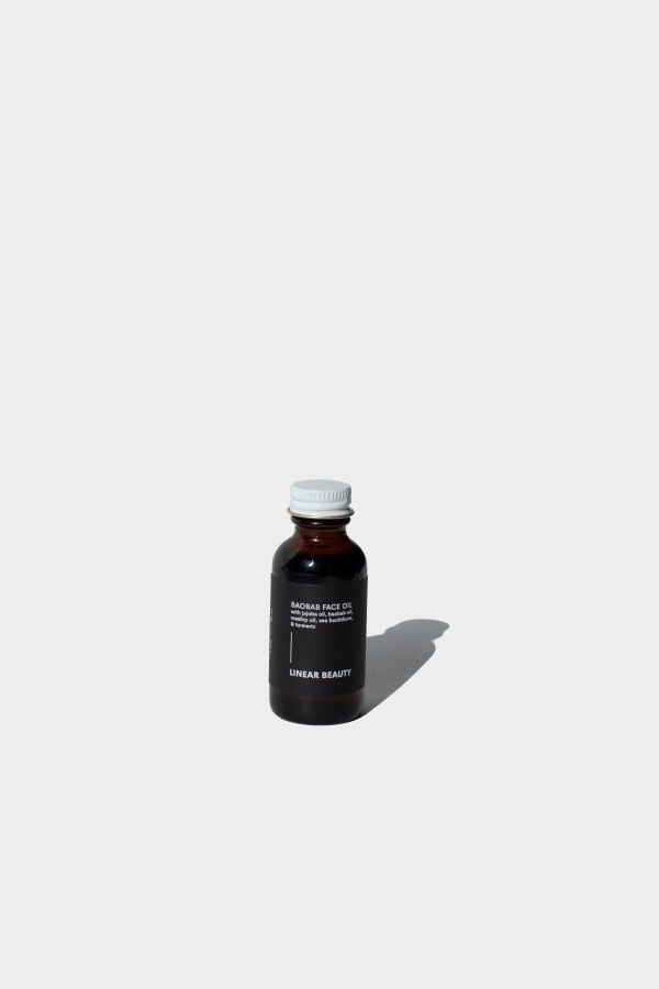 Linear Beauty Baobab Face Oil - Golden Red-Orange