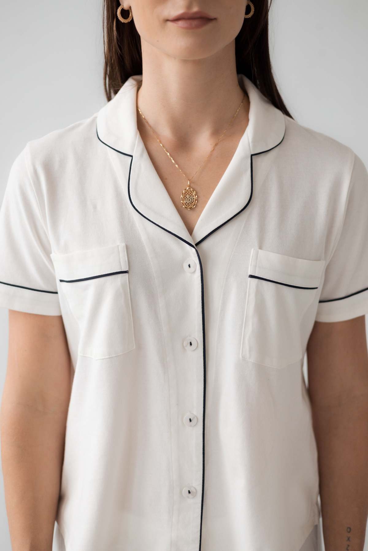 Salua Lingerie Classic Luxury Capri Pajamas - Image 16 of 22