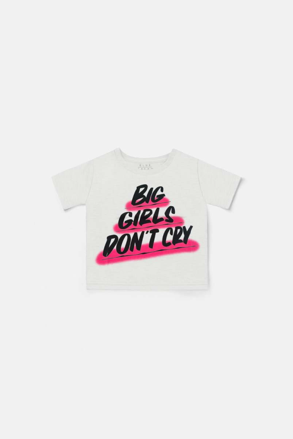 Blue&Cream Baron Von Fancy Big Girls Don't Cry Tee