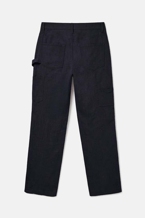 Blue&Cream Carpenter Pant - Black