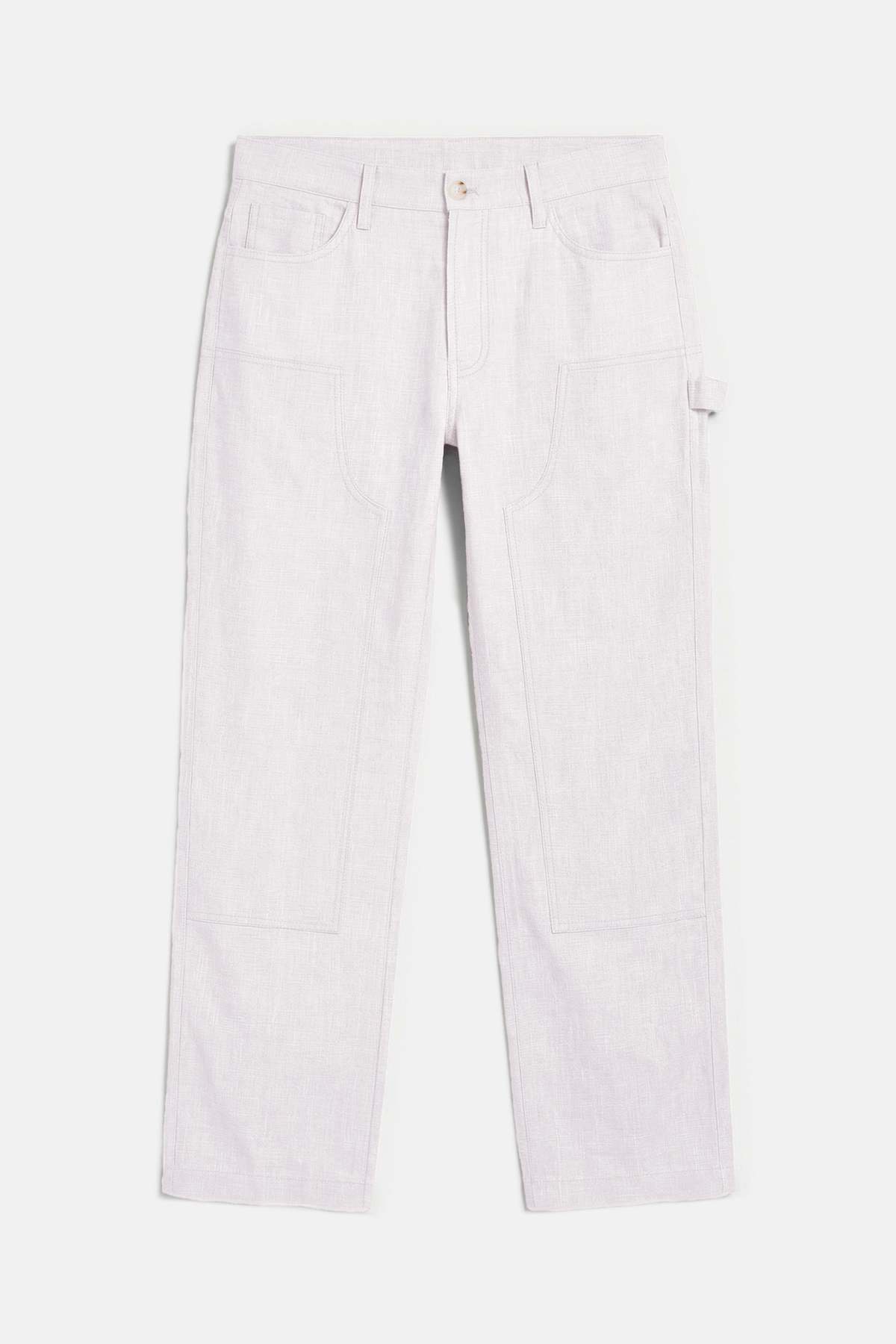 Blue&Cream Carpenter Pant - White - Image 1 of 6