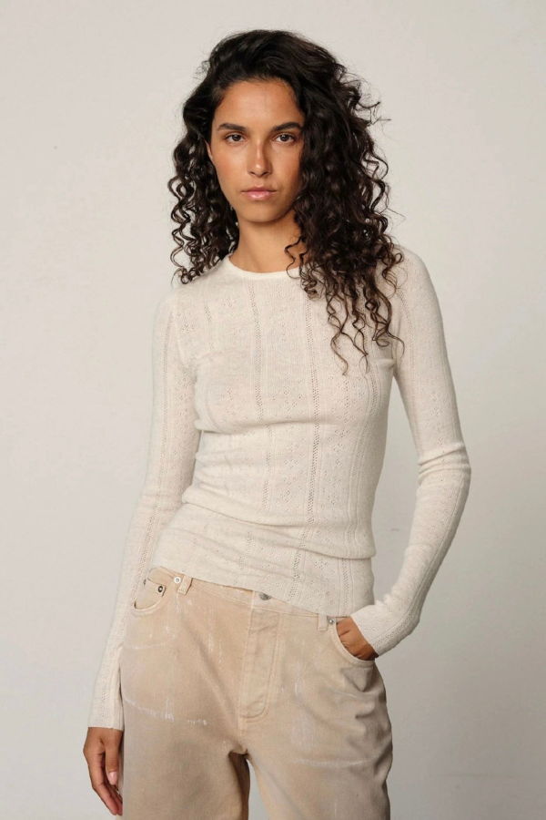 BIRGITTE HERSKIND Camb Knit Top