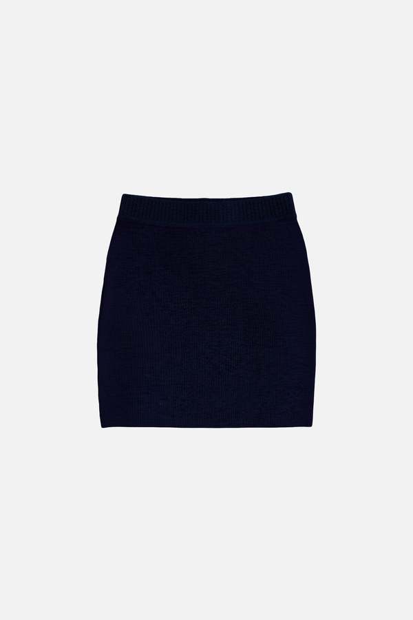 The Tile Club Jane Cashmere Mini Skirt