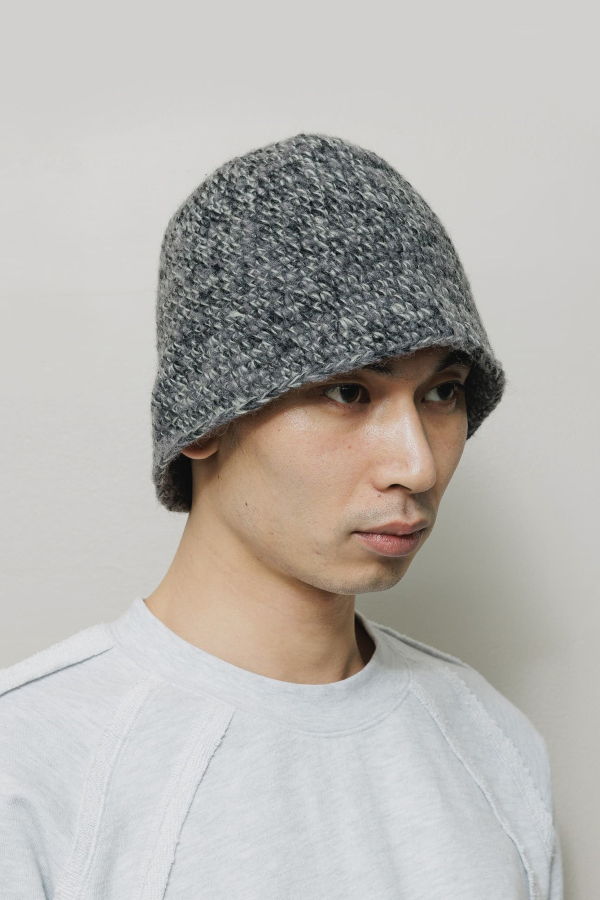BAL ORIGINAL Mixed Hand Knitted Bucket Hat