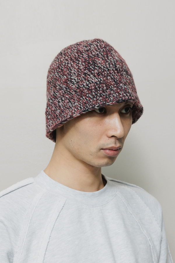 BAL ORIGINAL Mixed Hand Knitted Bucket Hat