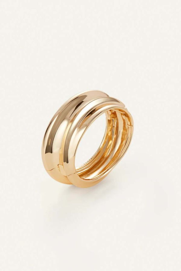 Jenny Bird Mega Lennon Bangle - Gold