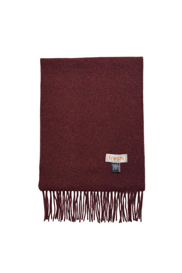 Fresh Bordeaux Wool Scarf