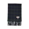Fresh Tartan Green Navy Scarf - Thumbnail 1