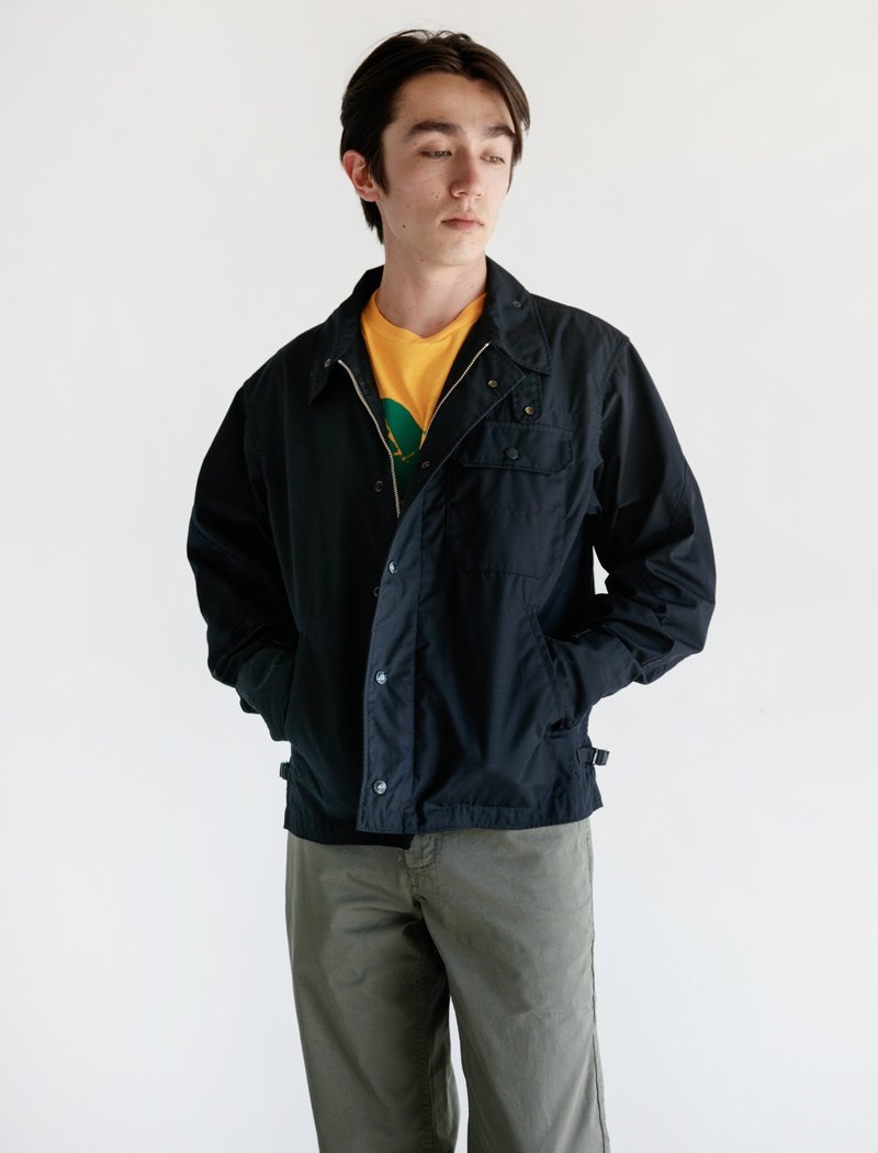 Engineered Garments NA2 Jacket - Dark Navy Poplin | Garmentory