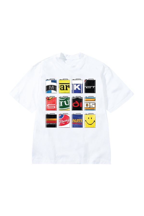 MARKET Smiley Oil Can T-Shirt