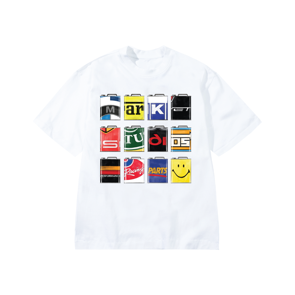 MARKET Smiley Oil Can T-Shirt - Image 2 of 2