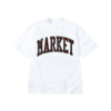 MARKET Tree Bark Arc T-Shirt - Brown/White - Thumbnail 2