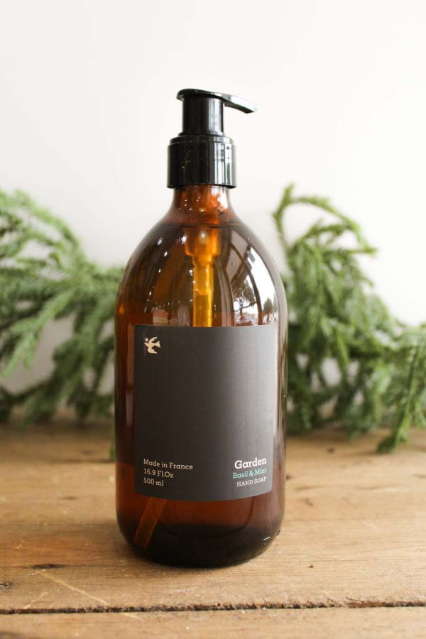 Earth & Nest Hand Soap 500ml Garden (Basil/Mint)