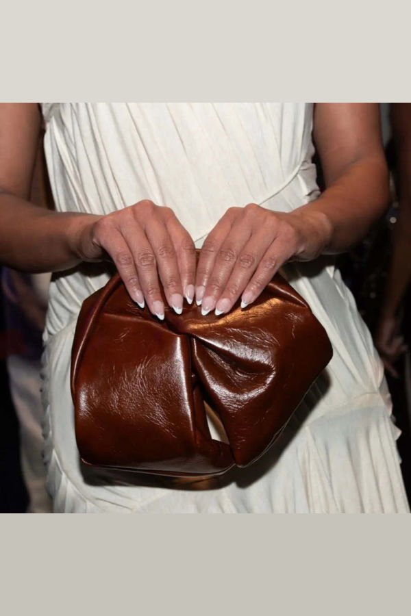 Ceres Monae Twist Bag - Burgundy