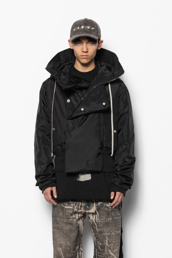 Rick Owens Cropped Alice Parka Jacket