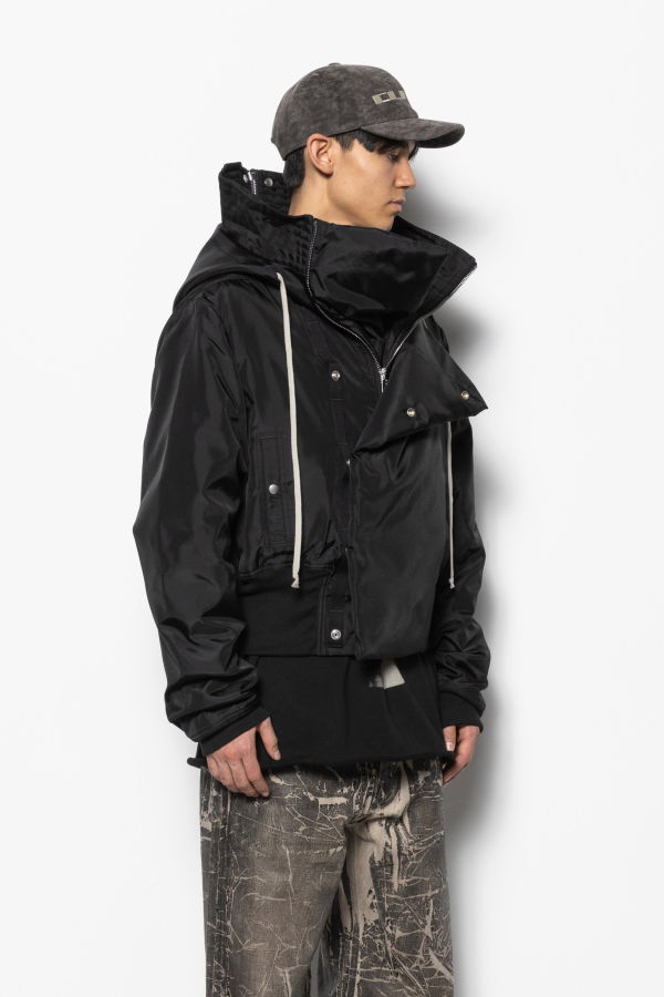 Rick Owens Cropped Alice Parka Jacket
