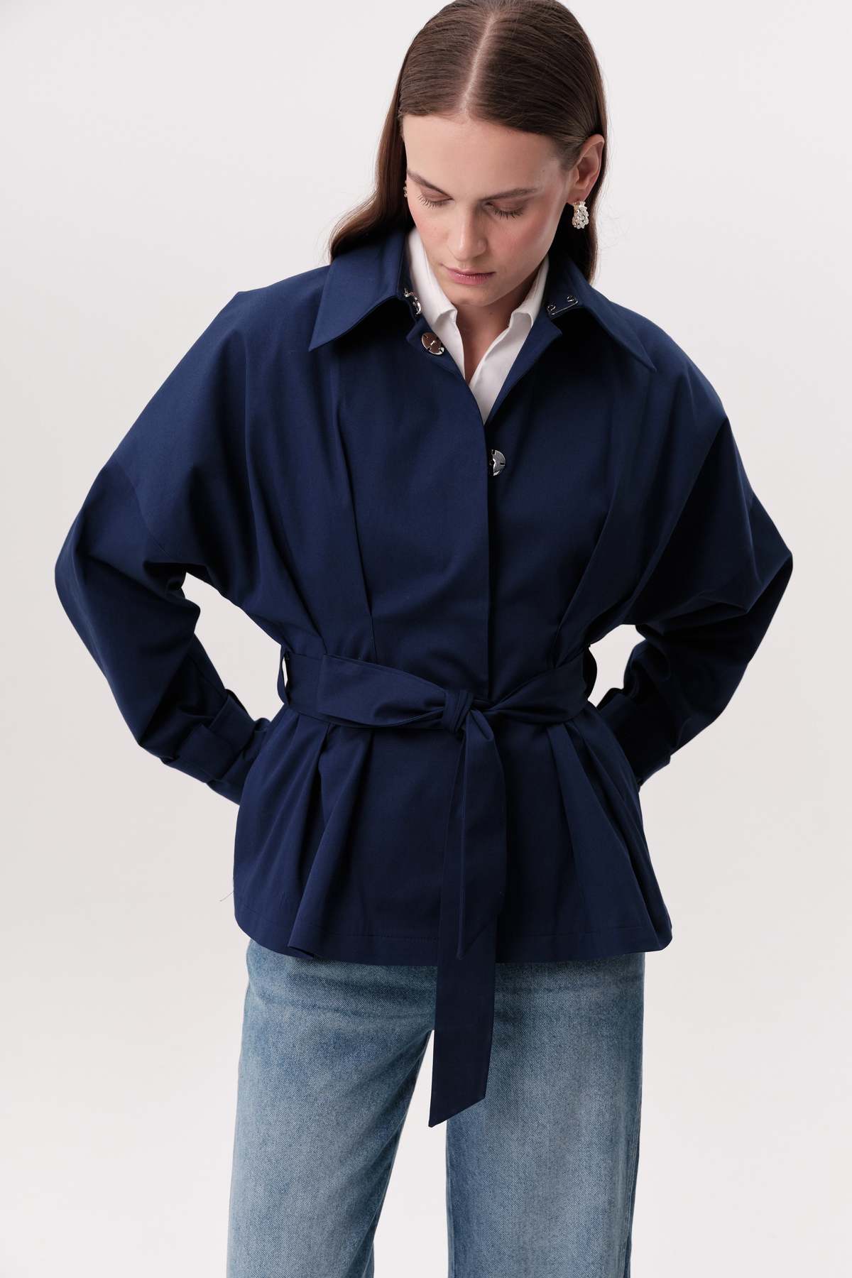 Exquise USA Kelly Trenchcoat - Camel - Image 2 of 6