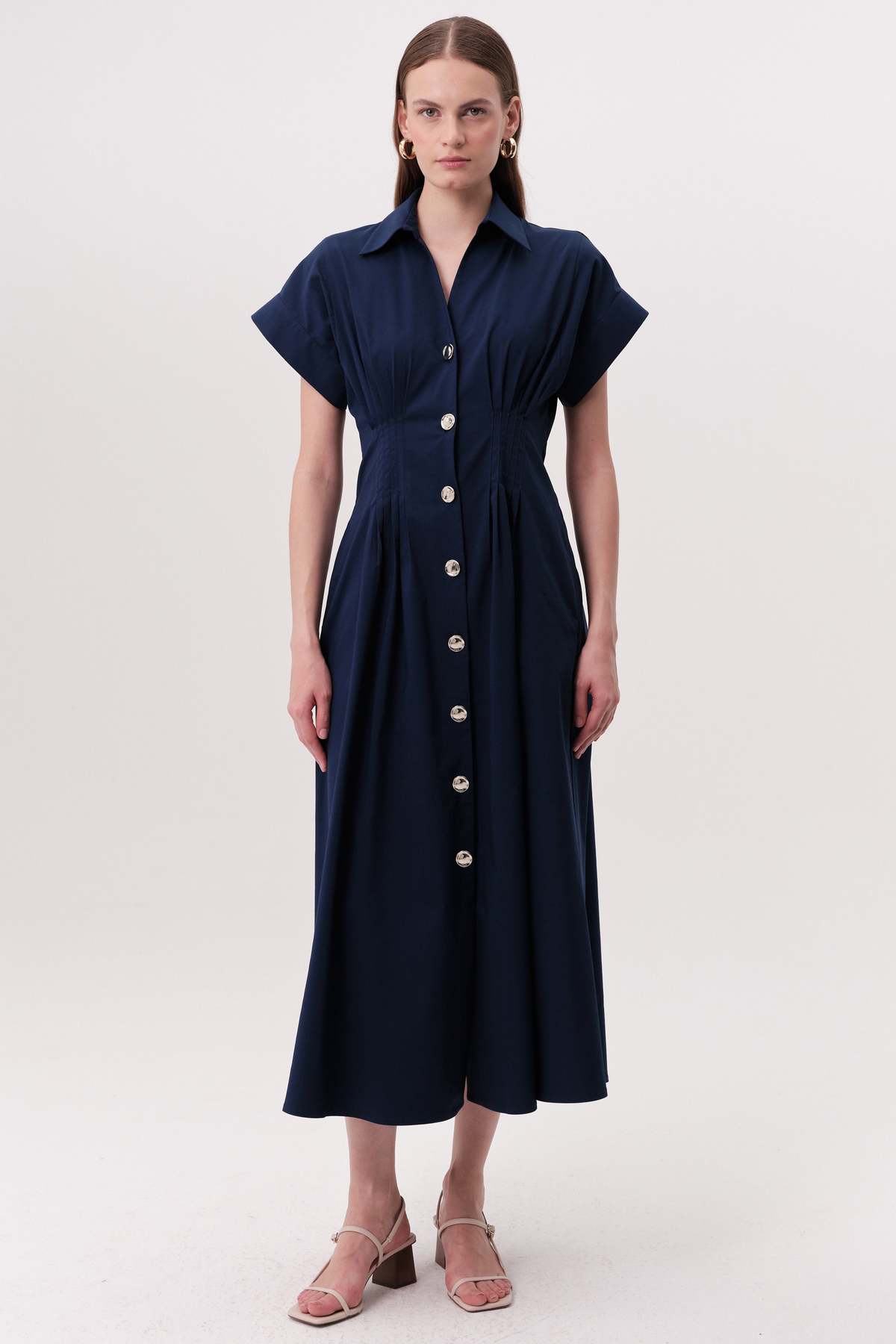Exquise USA Reilly Dress - Navy - Image 4 of 4