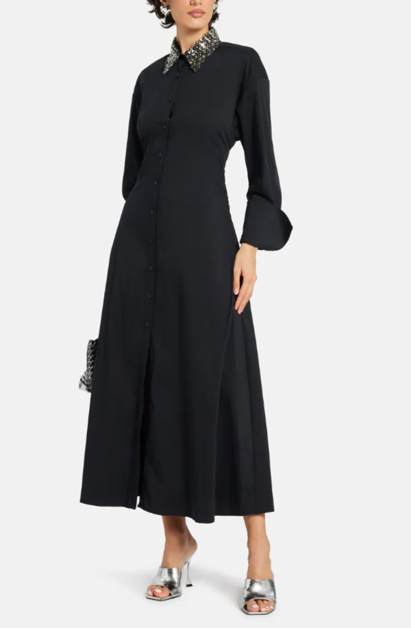 Simon Miller Loch Embellished Maxi Dress