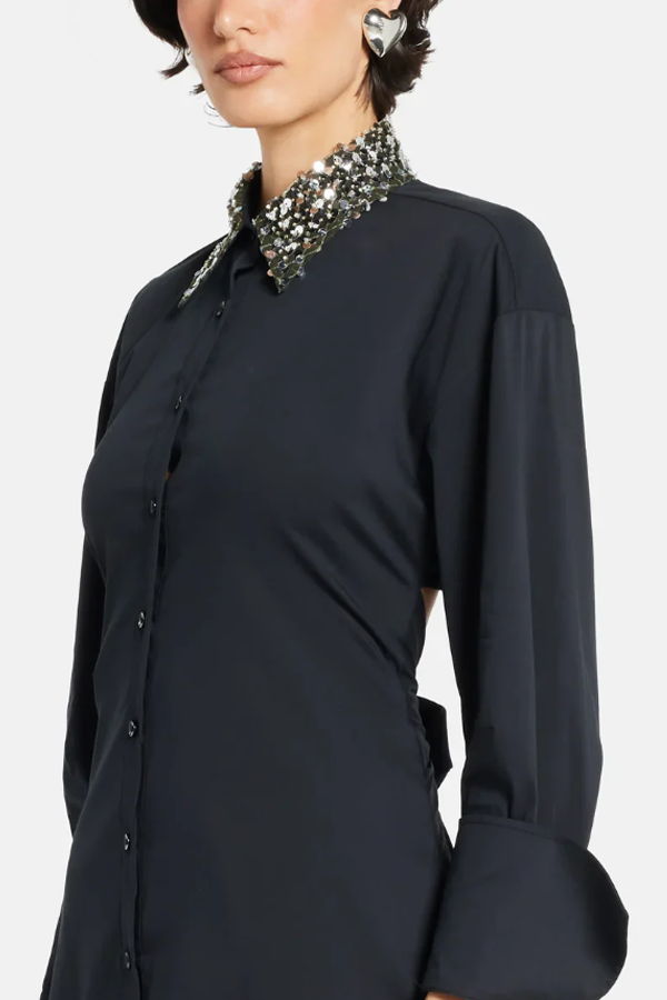 Simon Miller Loch Embellished Maxi Dress