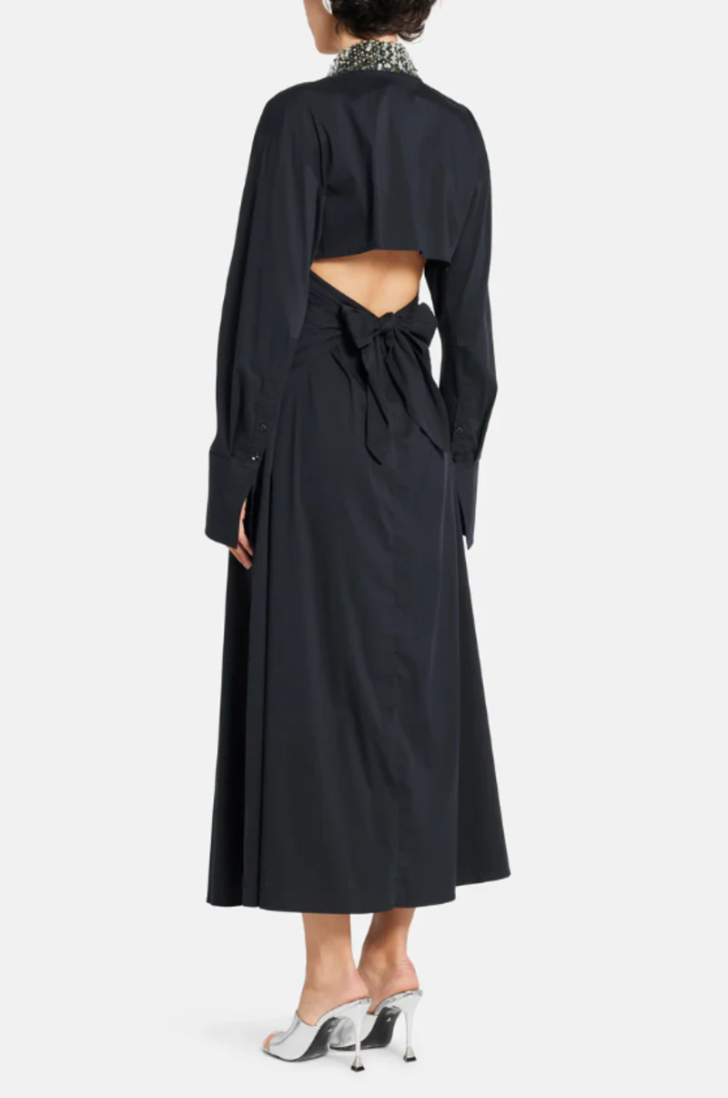 Simon Miller Loch Embellished Maxi Dress