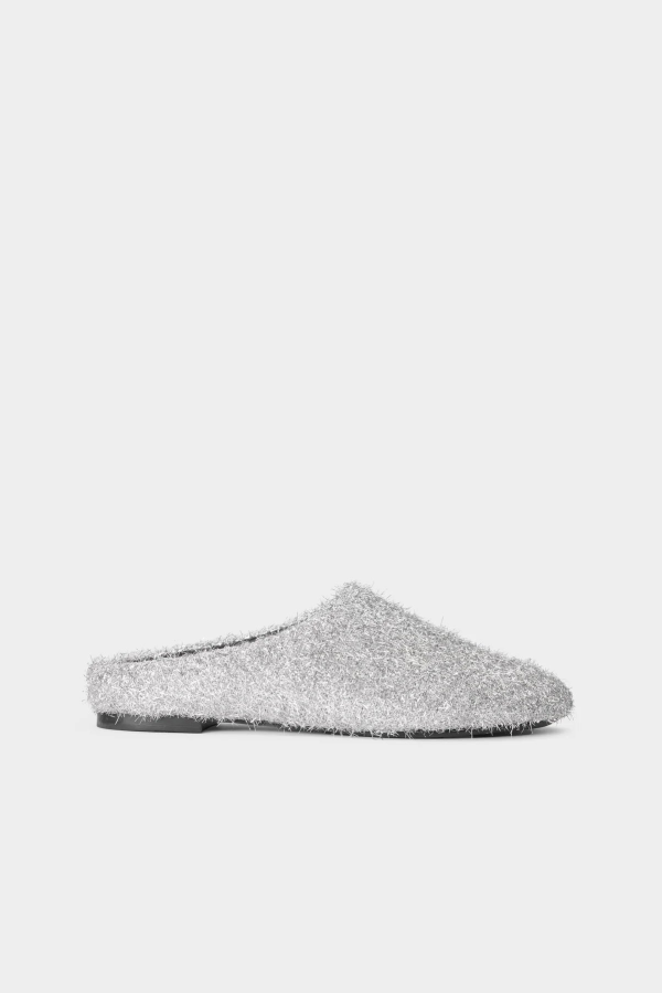 Simon Miller Tinsel Riad Slipper - Silver