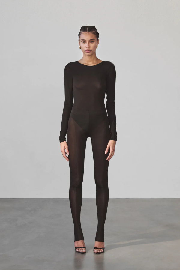 Artemis Diciero Christina Legging Black Stocking - Black