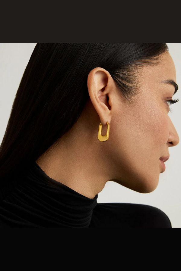 Dean Davidson Crosby Hinged Huggie Hoops