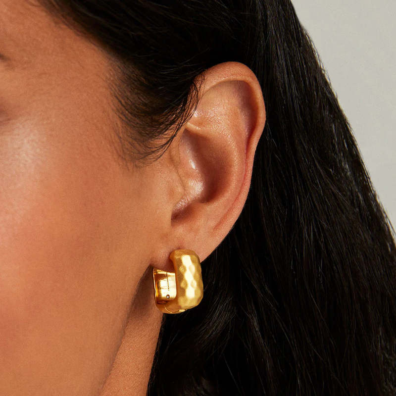 Dean Davidson Nomad Square Huggie Hoops