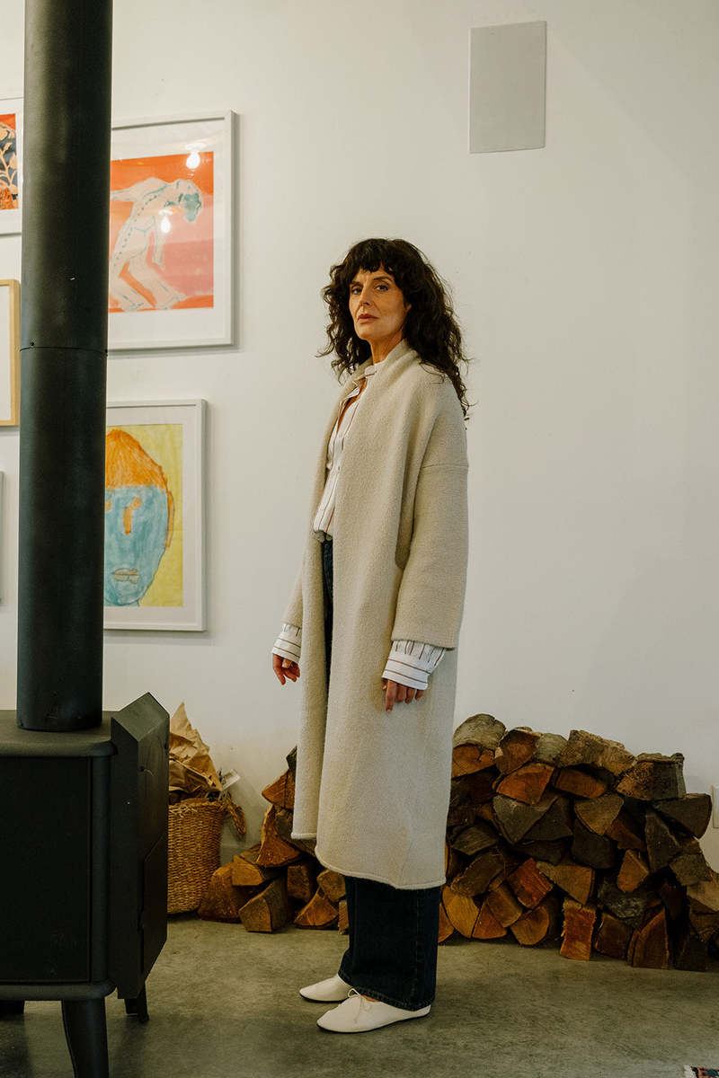 Lauren Manoogian Long Shawl Cardigan