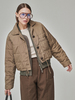 Maison De Ines 2Way Layered Blouson - Beige Khaki - Thumbnail 1