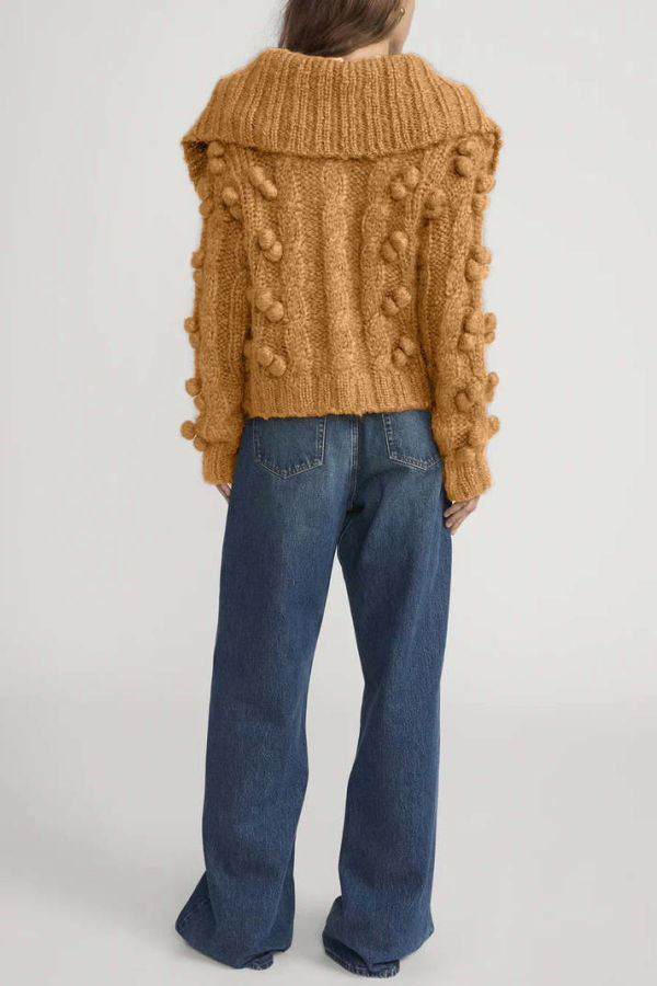 Frame The Bauble Cardigan - Camel