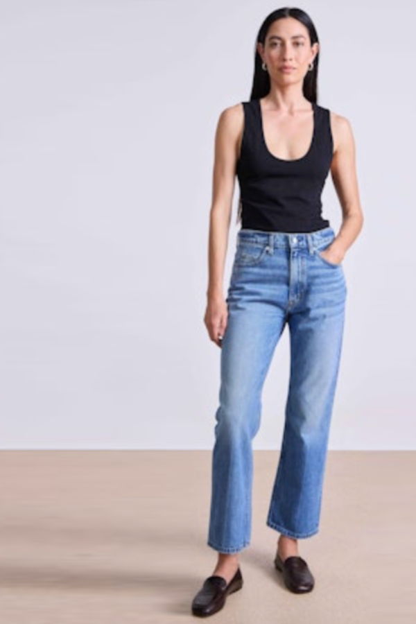 Apiece Apart Rene Kick Flare Jean - Hermosa Wash