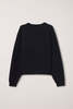 Dunst Unisex Soft Volume V-Neck Sweater - Black - Thumbnail 12
