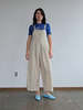 Vintage Morgan Le Fay Wool Woven Overalls - Thumbnail 1