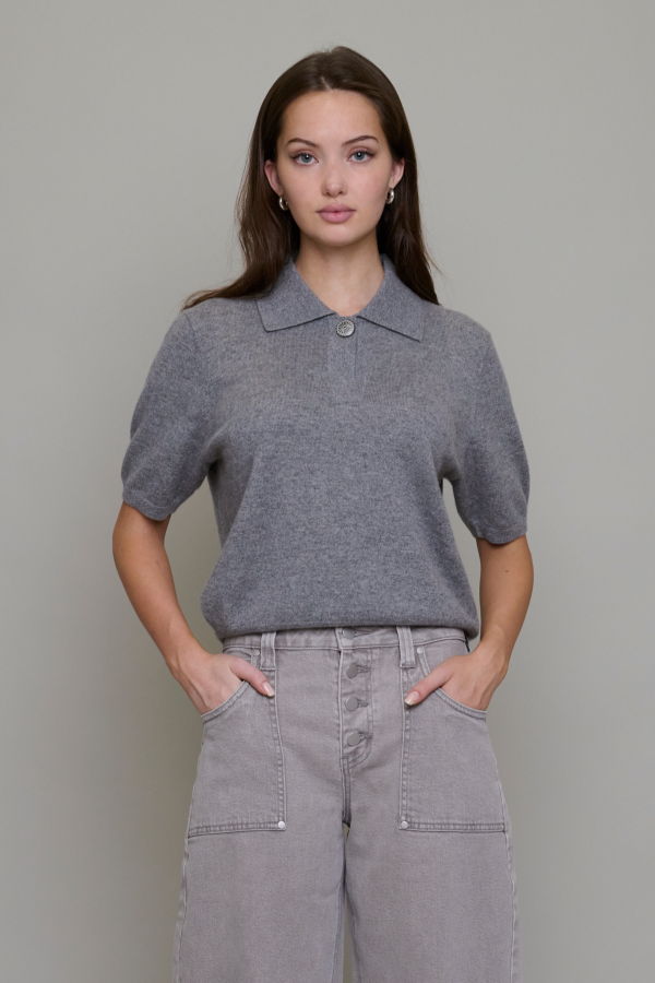TT Studios Dakota Cashmere Shirt - Gray