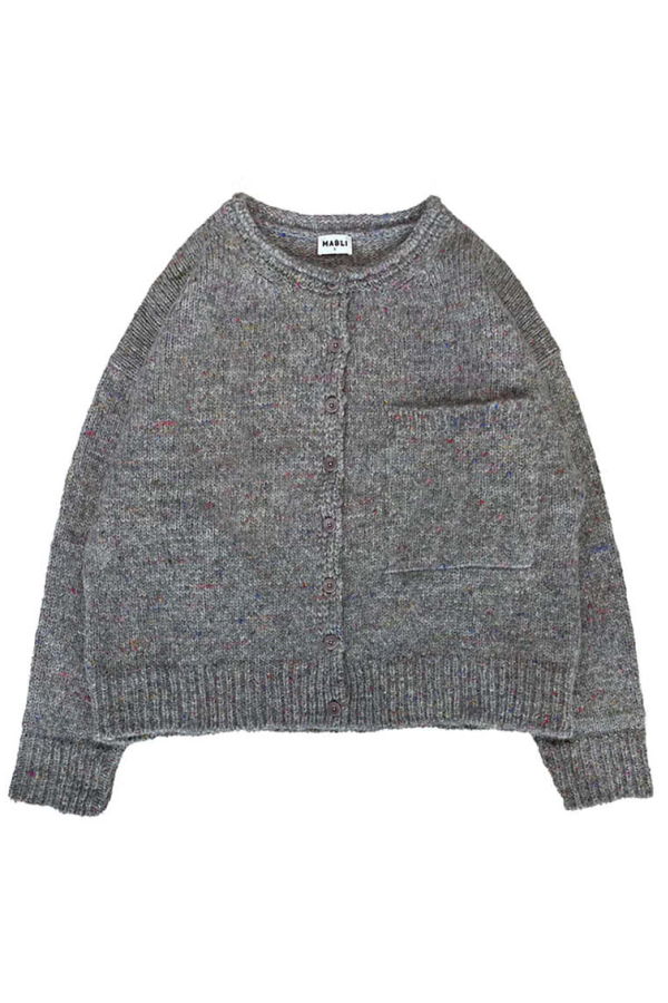 Mabli Moya Cardigan - Puddle Grey