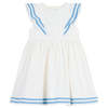KIDS Petit Bateau Child Dress - White - Thumbnail 1