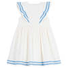 KIDS Petit Bateau Child Dress - White - Thumbnail 2