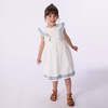 KIDS Petit Bateau Child Dress - White - Thumbnail 4