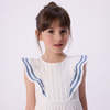 KIDS Petit Bateau Child Dress - White - Thumbnail 6