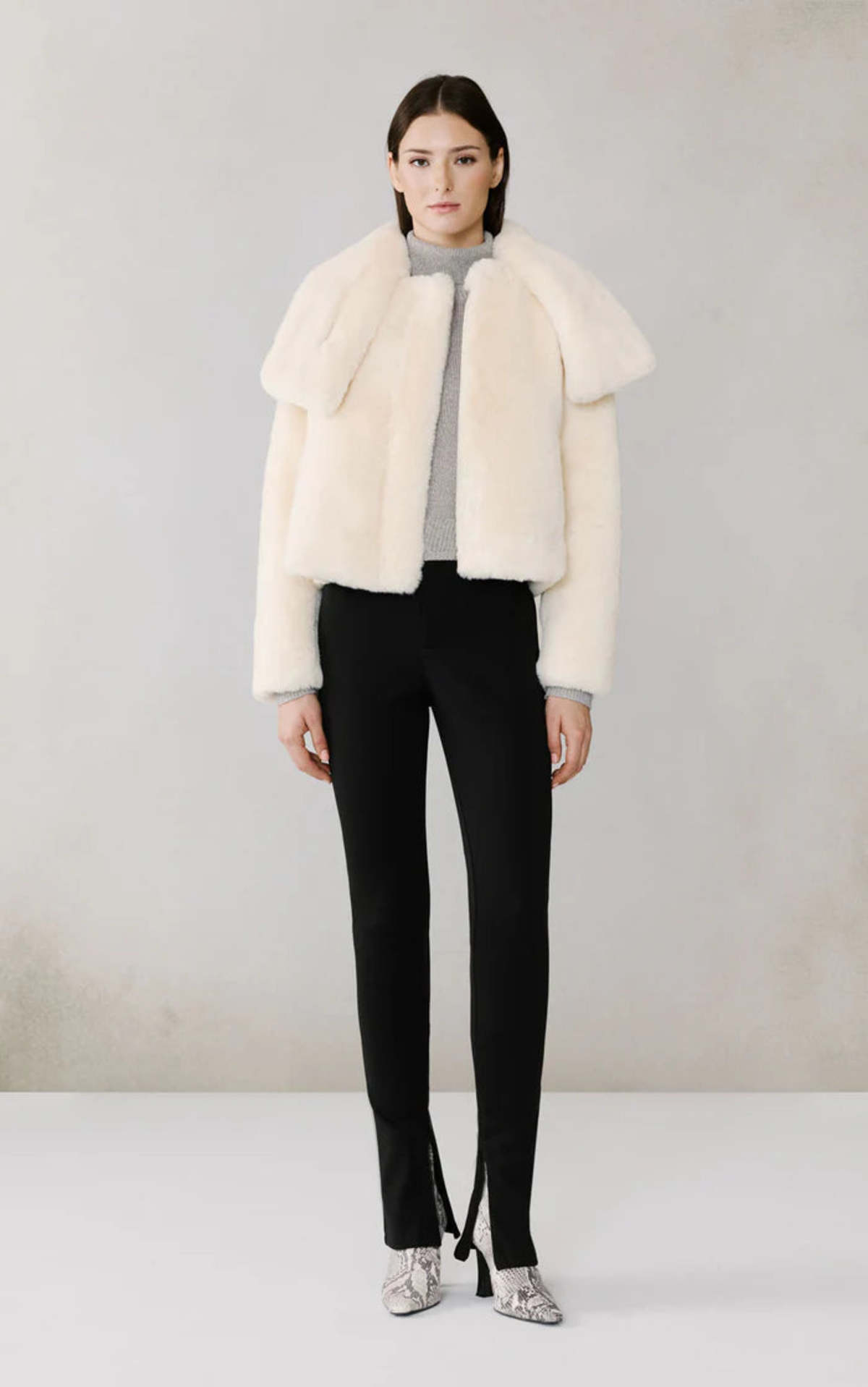 SOIA & KYO Kendell Faux Fur Jacket - Image 2 of 4