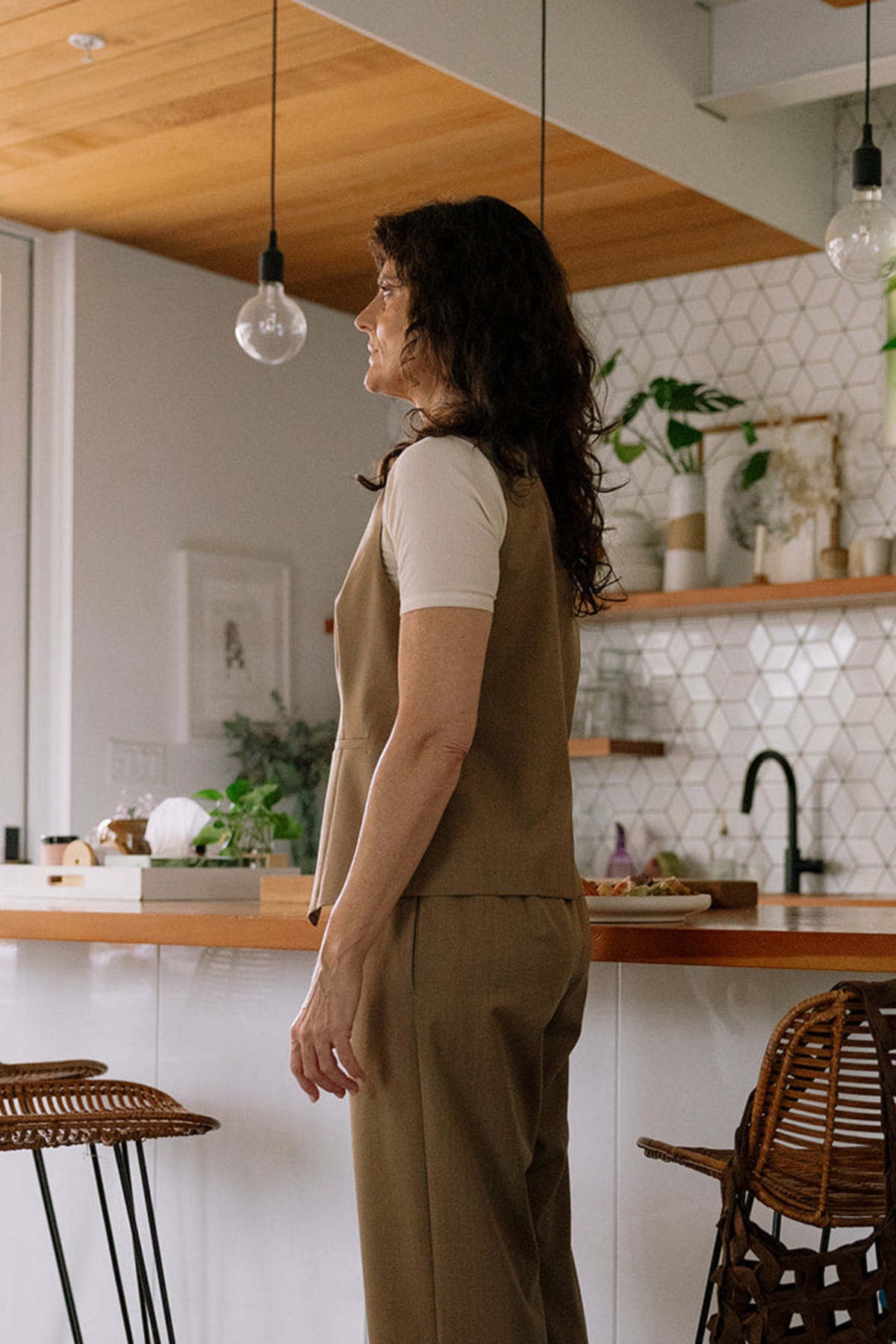 Samsøe Samsøe Saruma Vest - Image 3 of 11