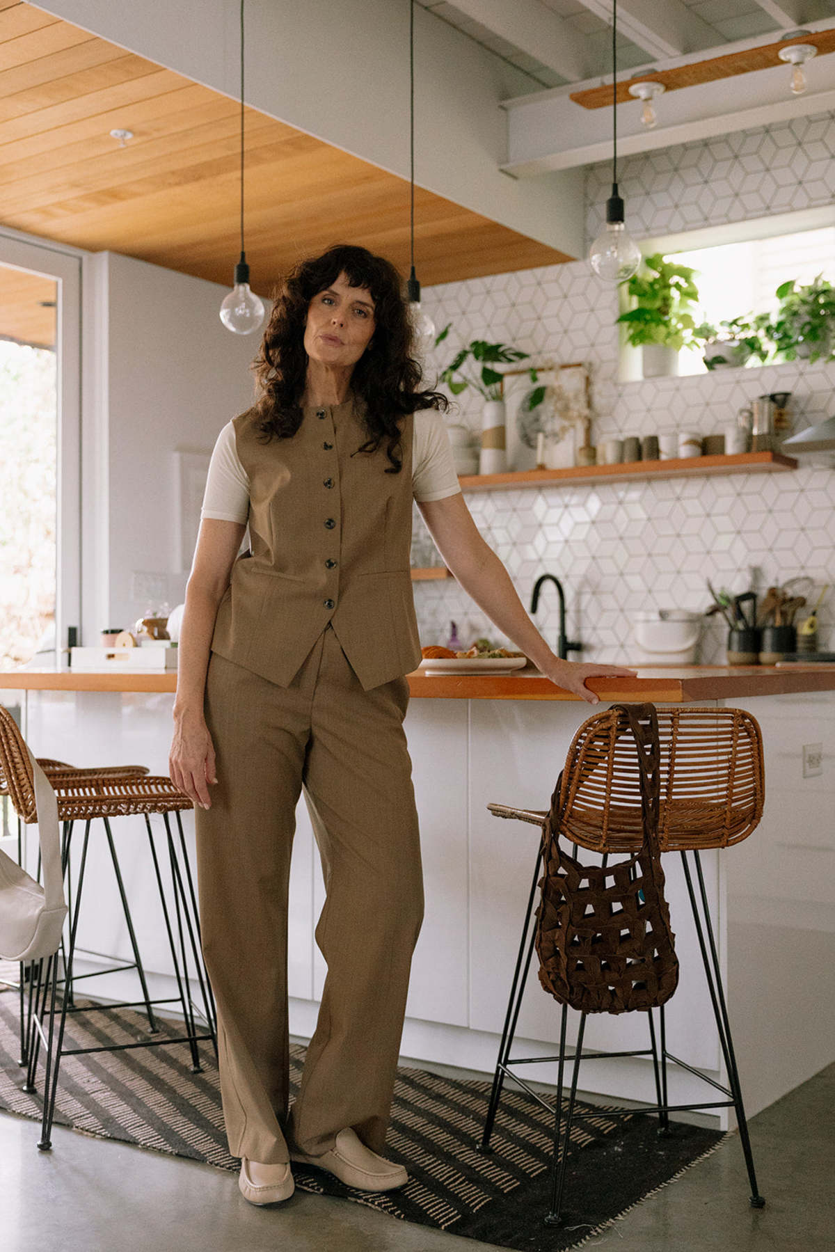 Samsøe Samsøe Satove Trousers - Image 3 of 10