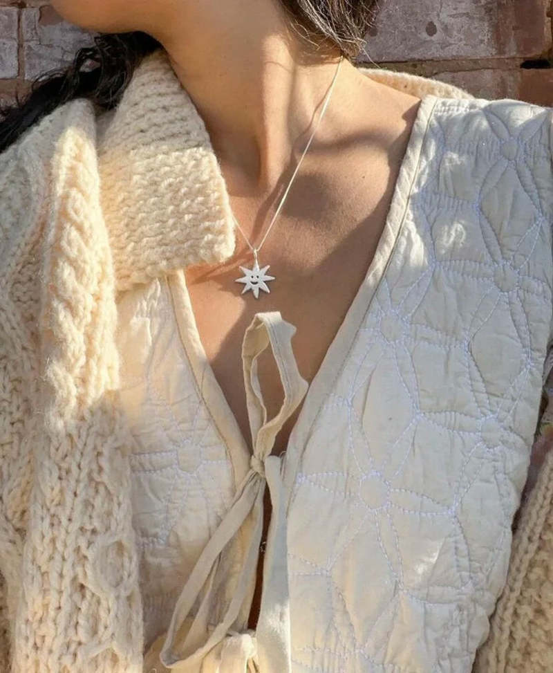 Eleventh House Jewellery L'Etoile Necklace - Silver