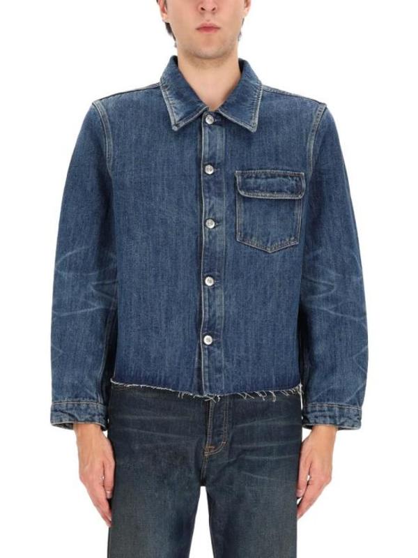 Our Legacy Road Worn Rope Twill Denim Jacket - Road Worn Rope Twill ...