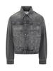 MARINE SERRE Dark Grey Denim Jacket - Dark Grey Denim - Thumbnail 1