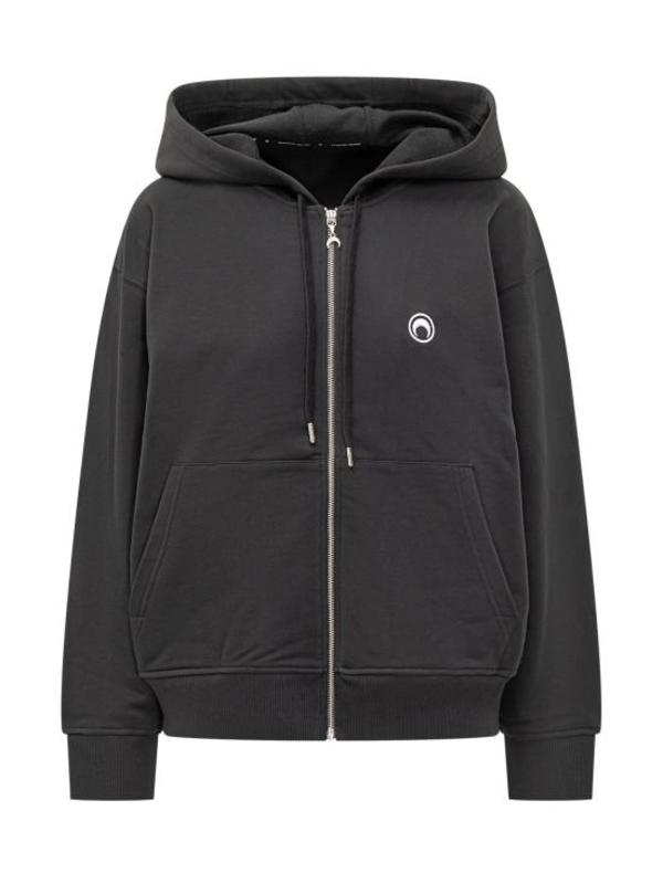 MARINE SERRE Hoodie - Black