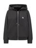 MARINE SERRE Hoodie - Black - Thumbnail 1