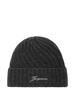 Jacquemus Beanie - Dark Grey - Thumbnail 1